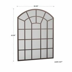 Cheapest ✨ Surise Metal Arched Windowpane Wall Mirror By INSPIRE Q Modern Black 🌟 24 Cheapest ✨ Surise Metal Arched Windowpane Wall Mirror By INSPIRE Q Modern Black 🌟 -iNSPIRE Q shop Surise Metal Arched Windowpane Wall Mirror by iNSPIRE Q Modern 6