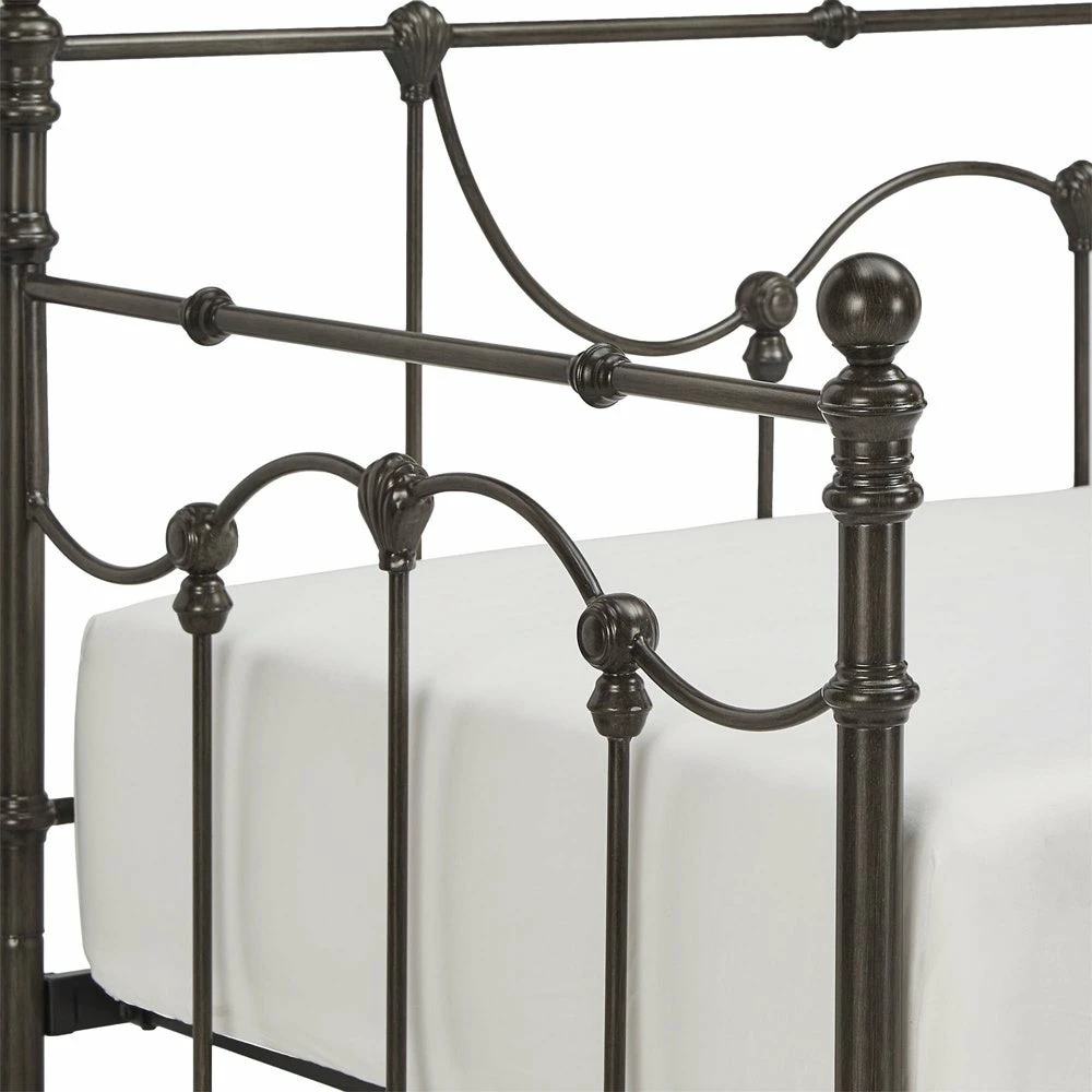 Wholesale 👏 Bellwood Victorian Iron Metal Daybed By INSPIRE Q Classic Antique White ✔️ 4 Wholesale 👏 Bellwood Victorian Iron Metal Daybed By INSPIRE Q Classic Antique White ✔️ - Image 4
