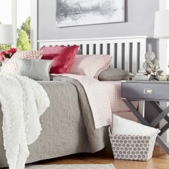 Cheapest ⭐ Hammersley Mission Slatted White Wood Headboard By INSPIRE Q Classic 💯