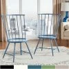 Promo ✨ Truman High Back Windsor Classic Dining Chair (Set Of 2) By INSPIRE Q Modern White 👏