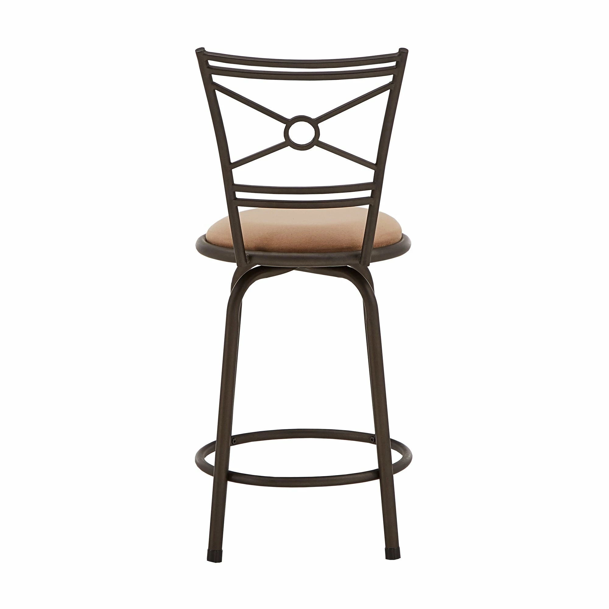 Hot Sale โ Verona Adjustable Bronze Circular X-Cross Back 3pc Pack Stools By INSPIRE Q Classic ๐งจ - Image 7