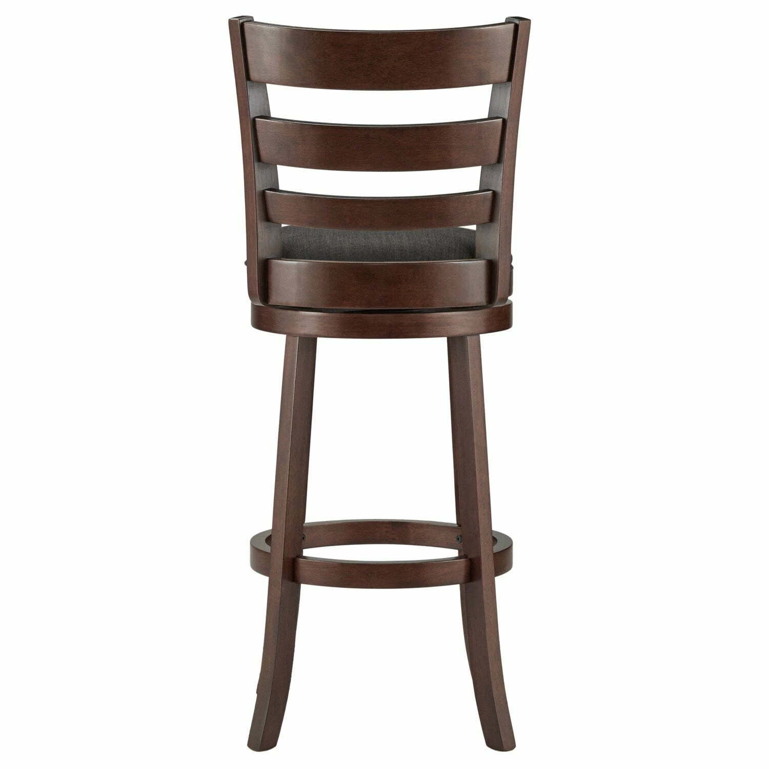 Deals ✔️ Verona Linen Ladder Back Swivel Bar Stool By INSPIRE Q Classic Dark Grey 🔥 - Image 7
