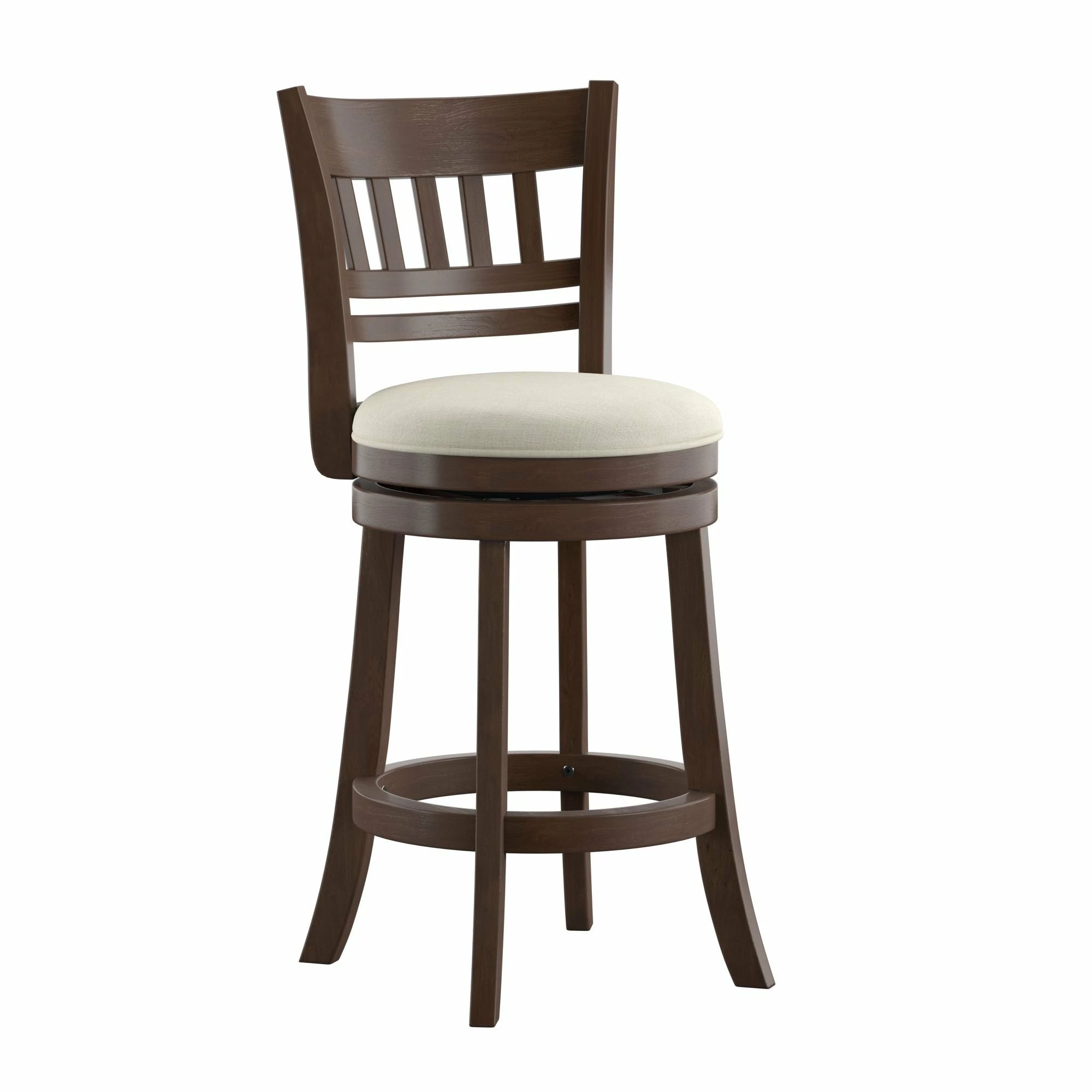 Best deal ๐ Verona Linen Lattice Back Swivel 24-inch Counter Height Stool By INSPIRE Q Classic Beige ๐งจ - Image 10